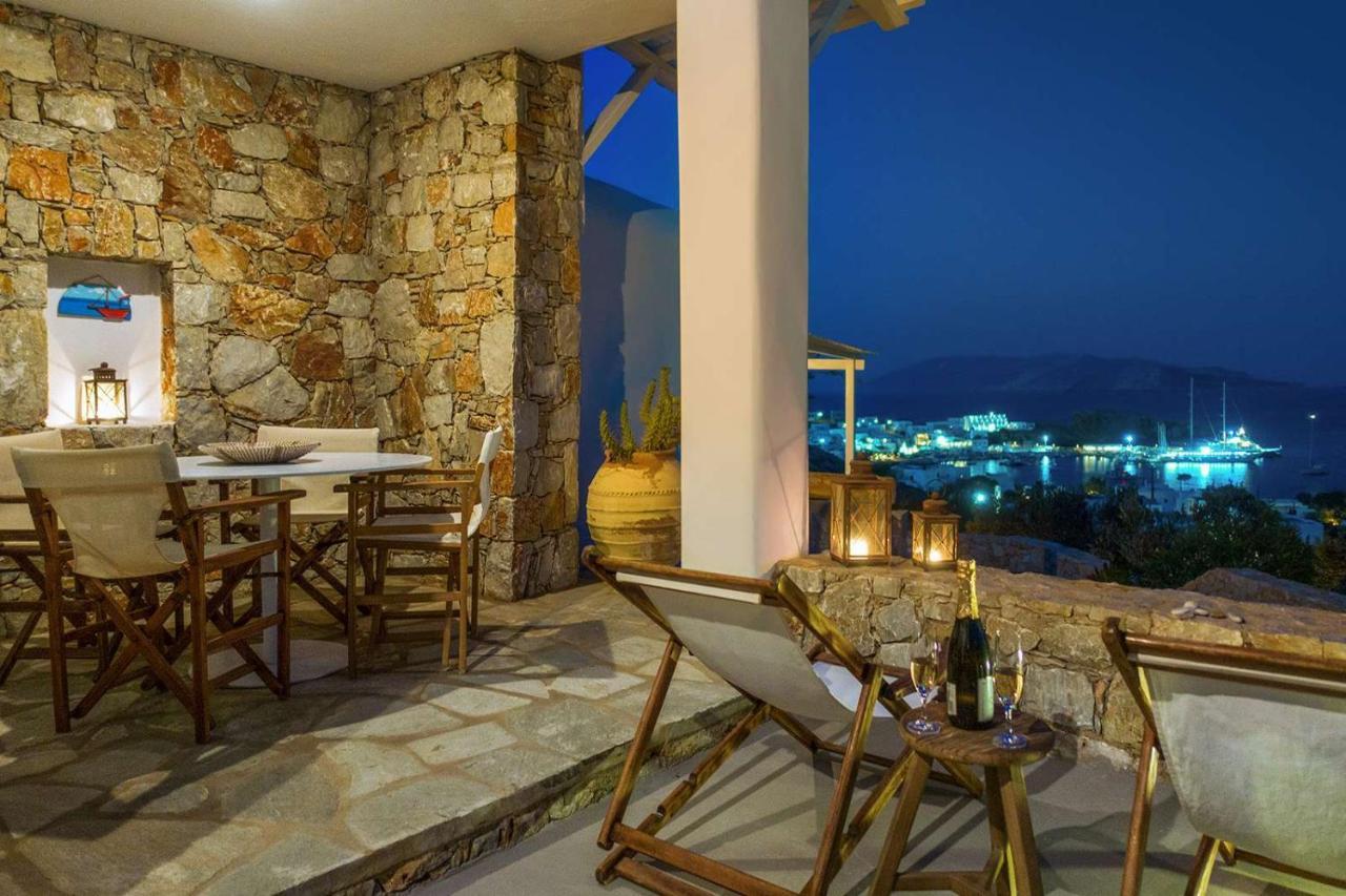 Sirokos Villa Karavostasis  Exteriör bild