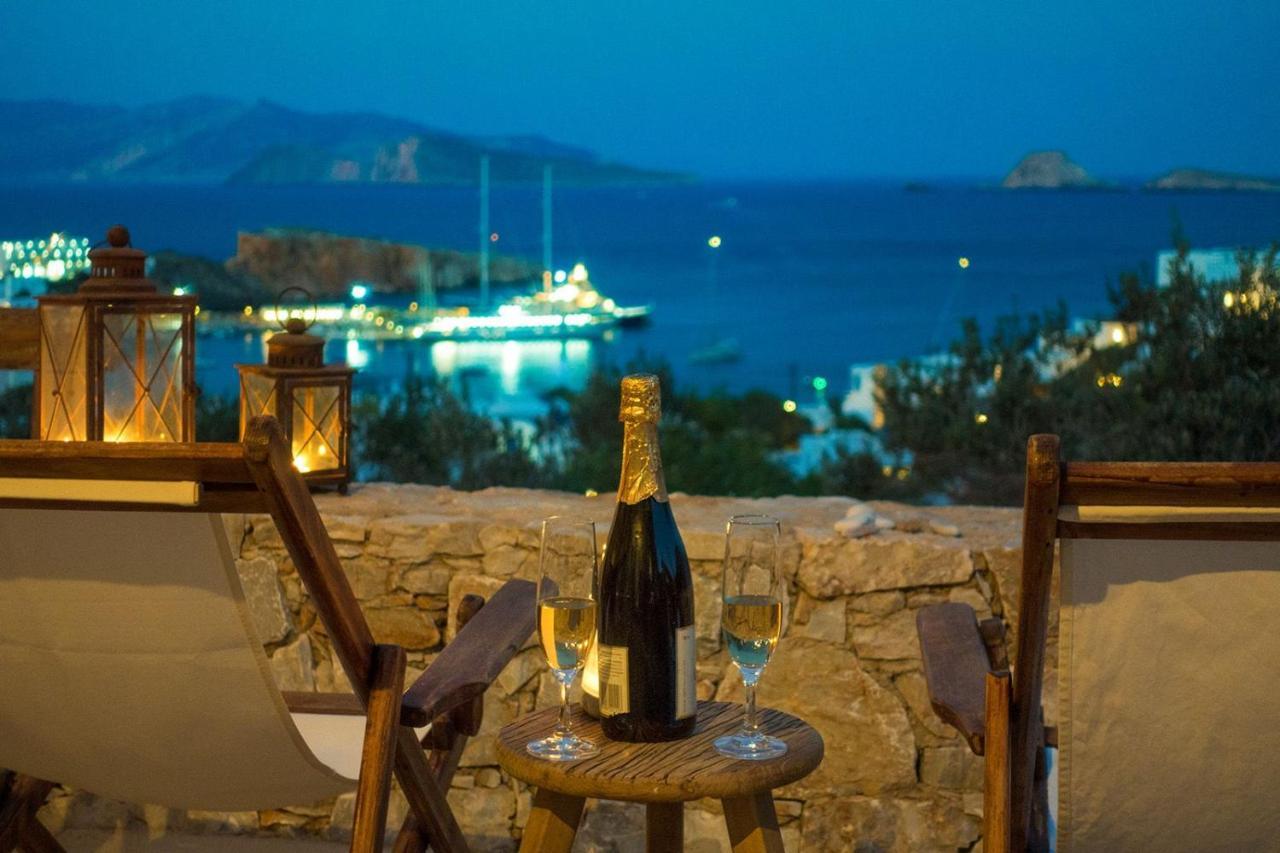 Sirokos Villa Karavostasis  Exteriör bild