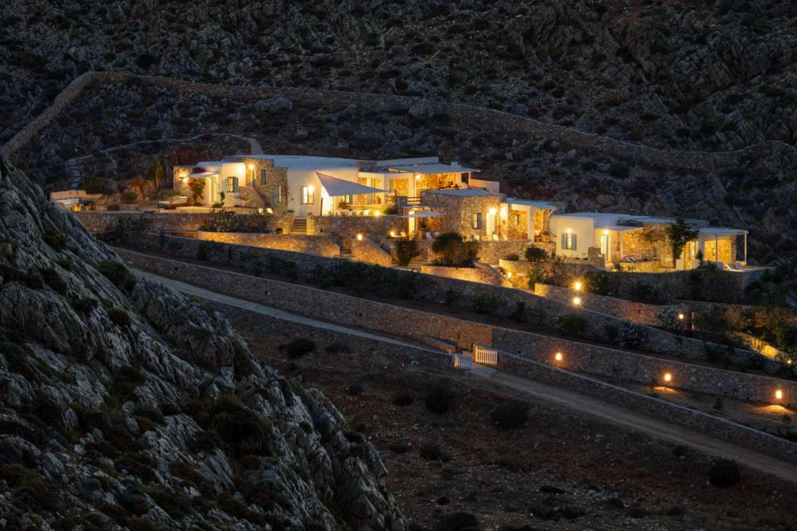 Sirokos Villa Karavostasis  Exteriör bild